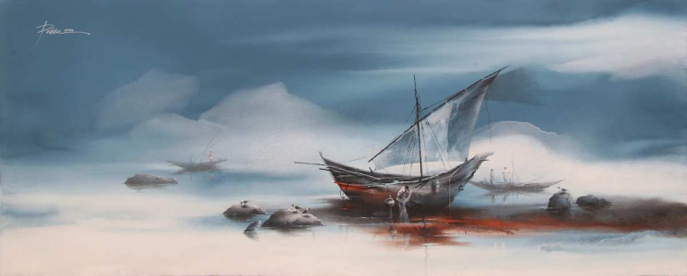Gallerie Ganesha brings Bikash Poddar’s Waterscapes to New Delhi