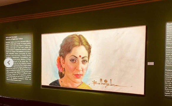 Deepti Naval at NGMA. Image Courtesy of Smriti Malhotra.