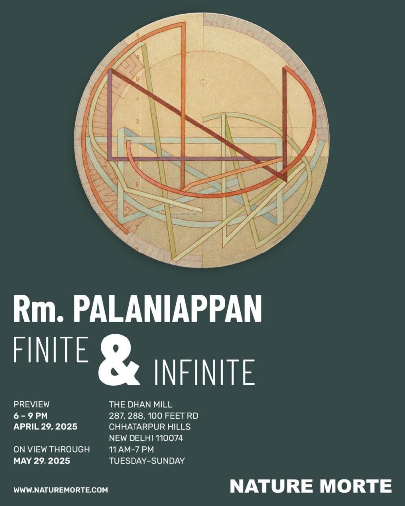 "Rm. Palaniappan: Finite & Infinite" with Nature Morte