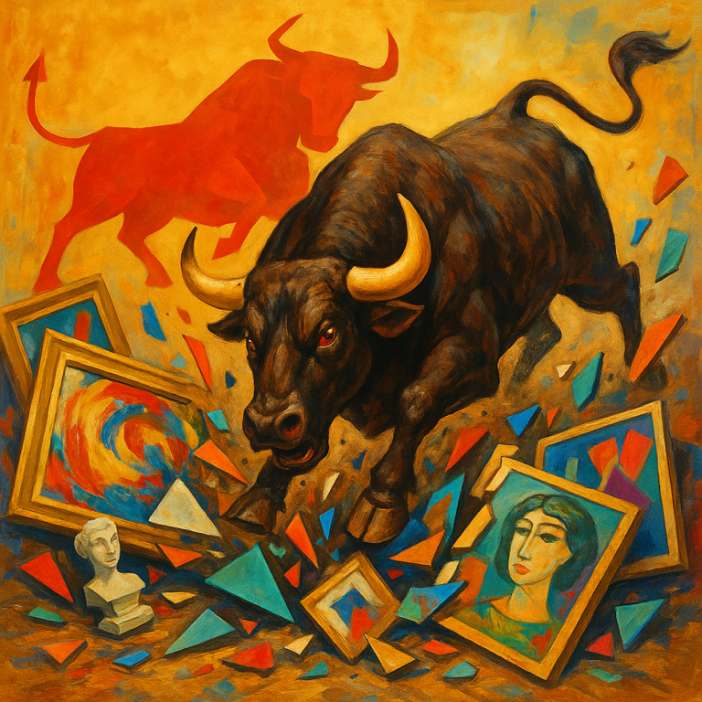 The Art Market in India is Buzzing from a Bee to a Bull