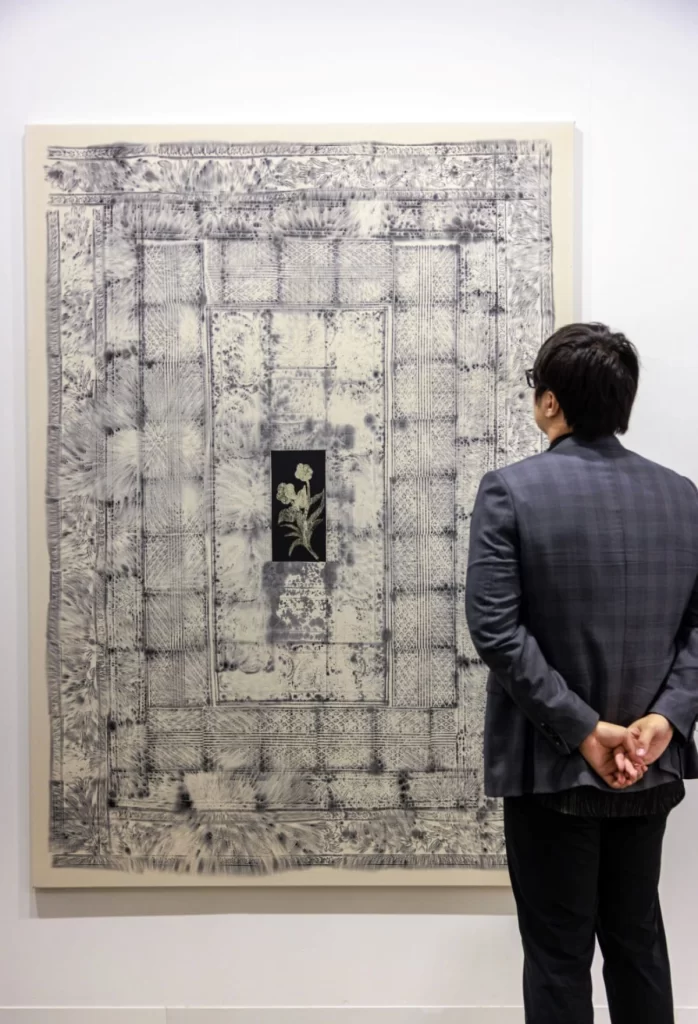 Han Mengyun’s Fruit of Tranquility (2024) which sold big according to the Art Basel Hong Kong Sales Report 2025 Courtesy - Art Basel