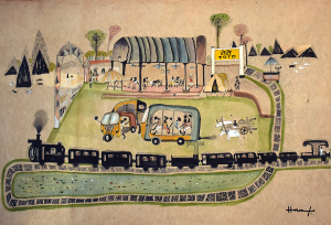 Take a Moment in Modernity with Artist Haren Thakur at IHC