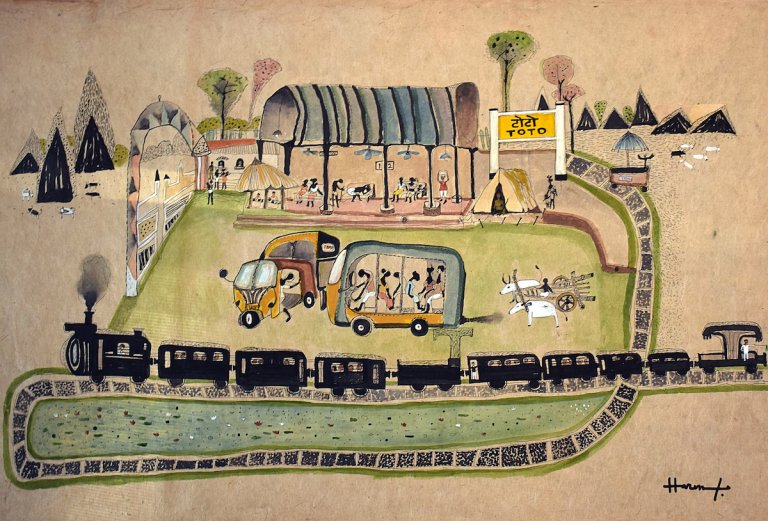 Take a Moment in Modernity with Artist Haren Thakur at IHC