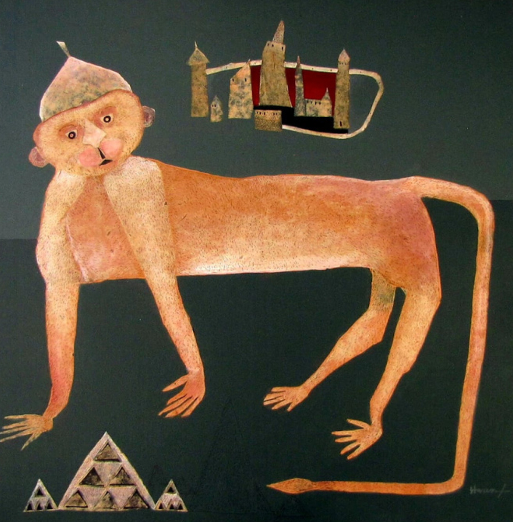 Haren Thakur solo show at visual arts Gallery in IHC