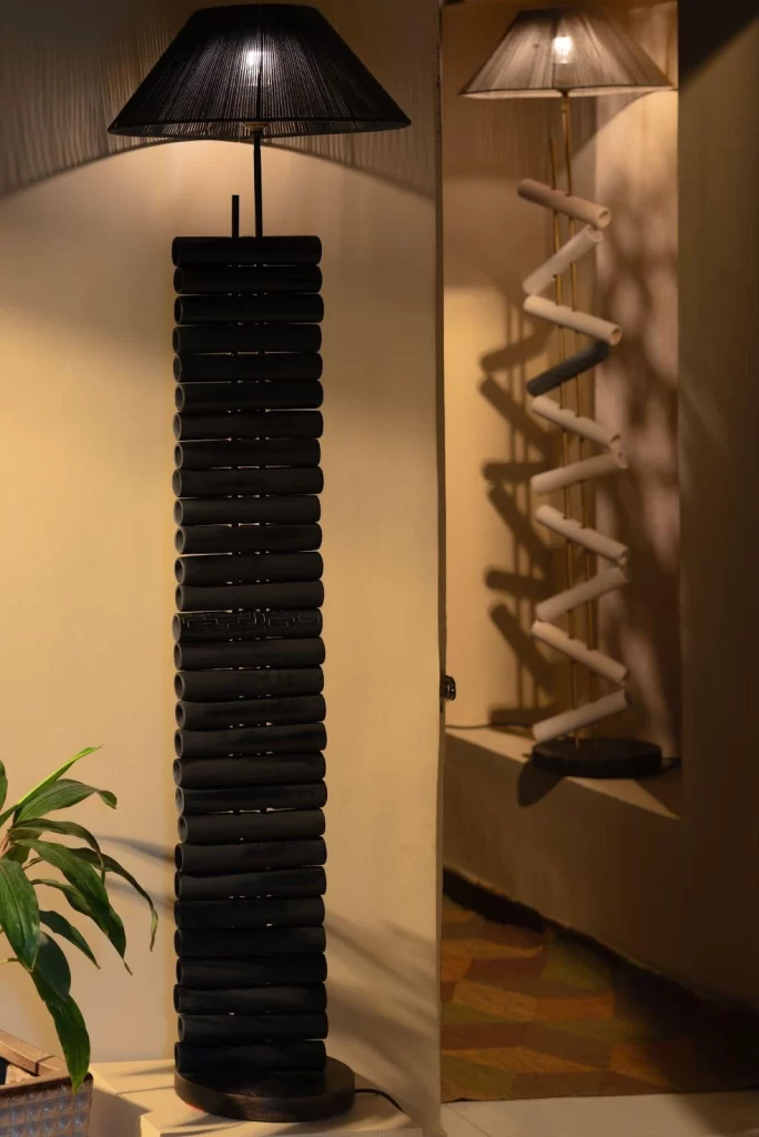 Chord floor totems. Courtesy of KEPH