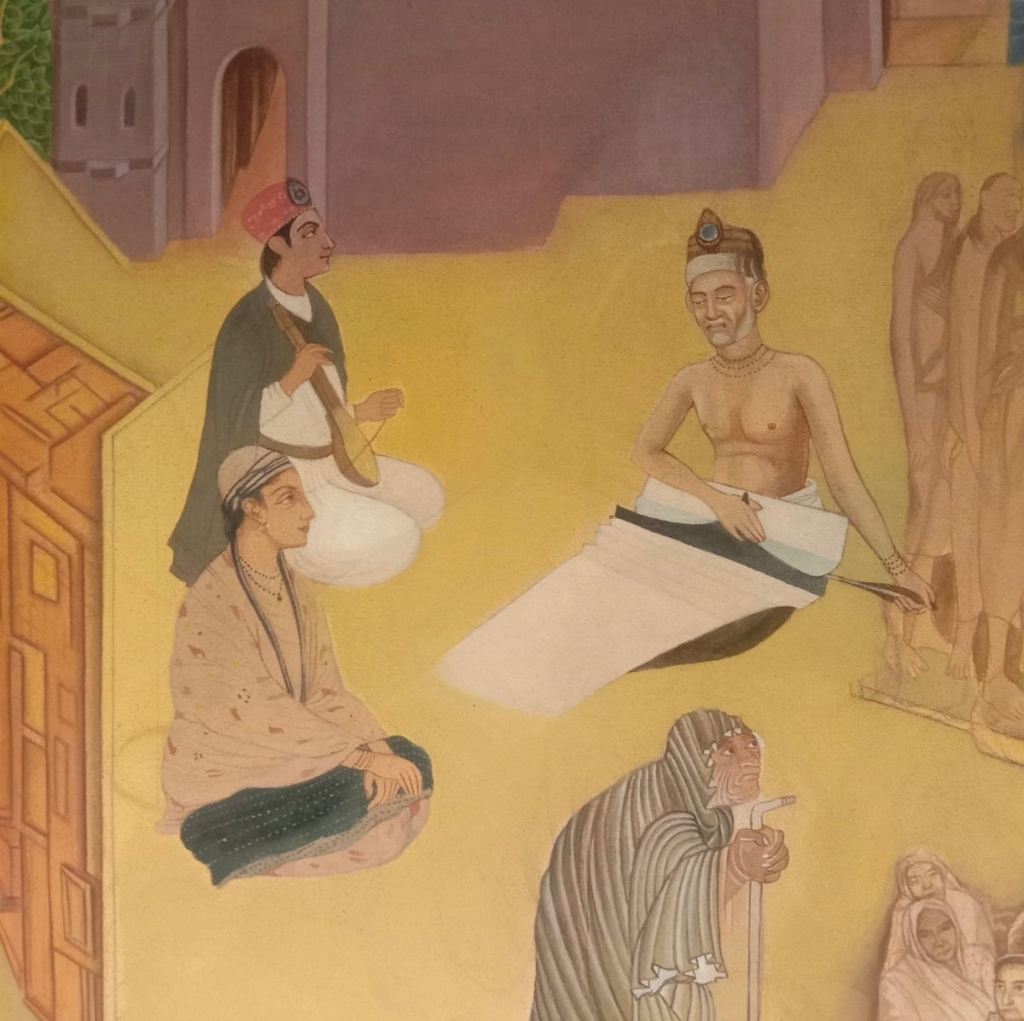 Kaarawaan, 2019-2023, Acrylic on Canvas. Image Courtesy: Archana Khare - Ghose