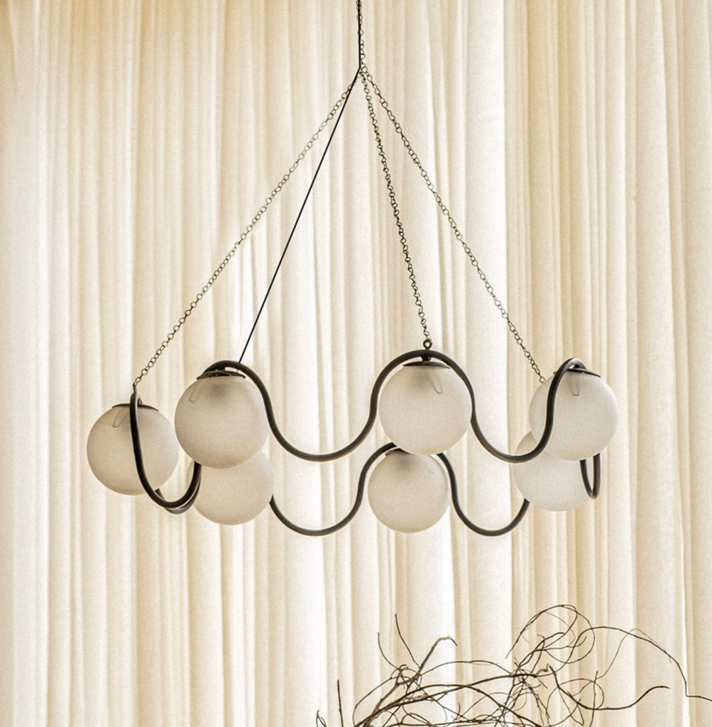 Billow Chandelier, Courtesy of Orange Tree