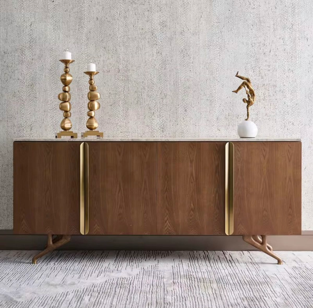 Glory Exquisite Veneer Console, Courtesy: The Flamingo Life