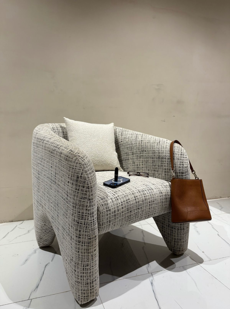 Custom Accent Chair. Courtesy of Shambhavi.