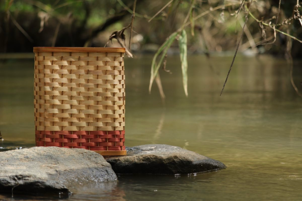 Bamboo lampshade. Courtesy: Pacha Life