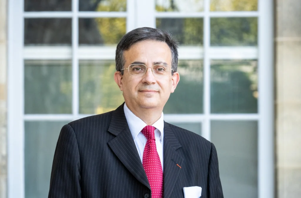 Ambassador - HE Dr Thierry Mathou Courtesy - French Institute in India