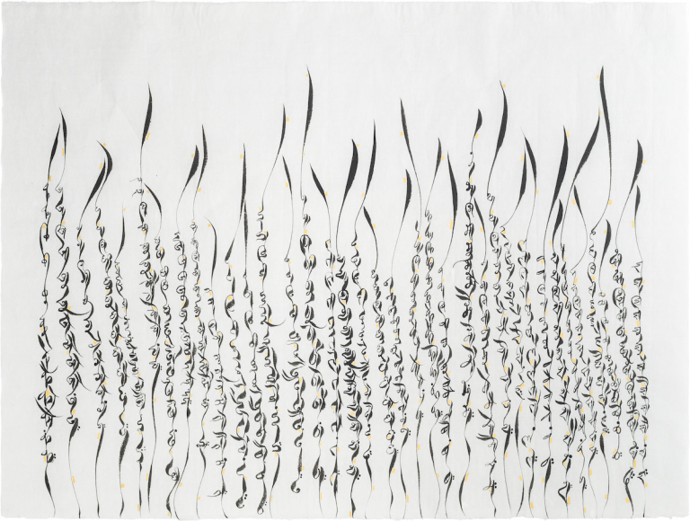 Calligraphy Display by Nikheel Aphale at Bikaner House