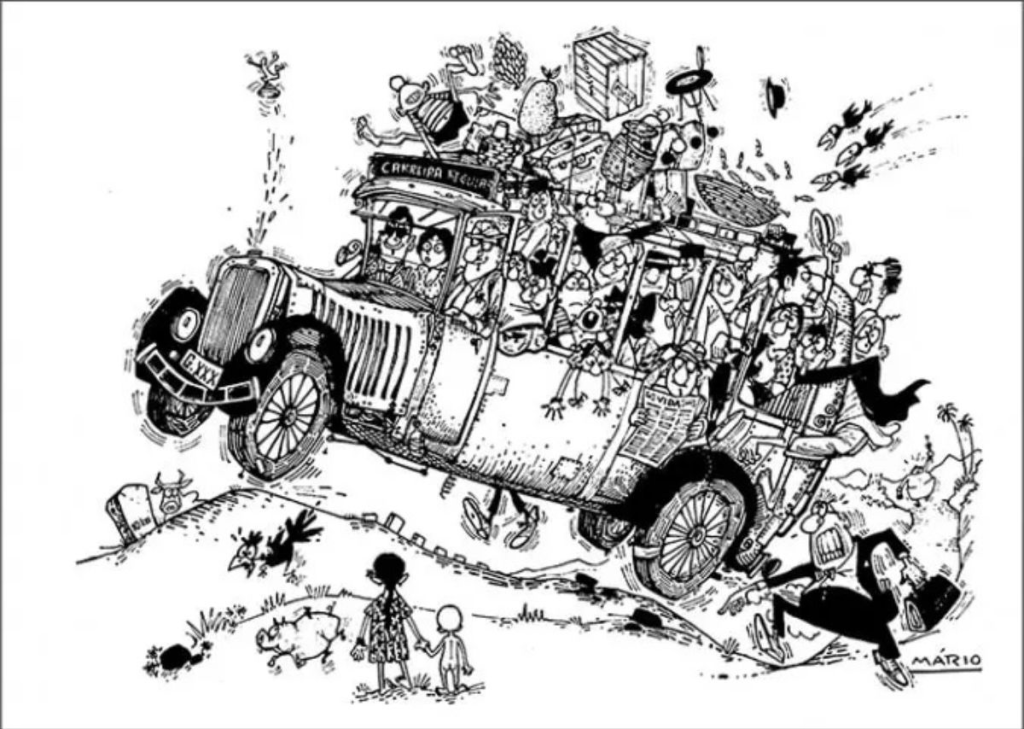 Village Bus, Image Courtesy: Mario Gallery