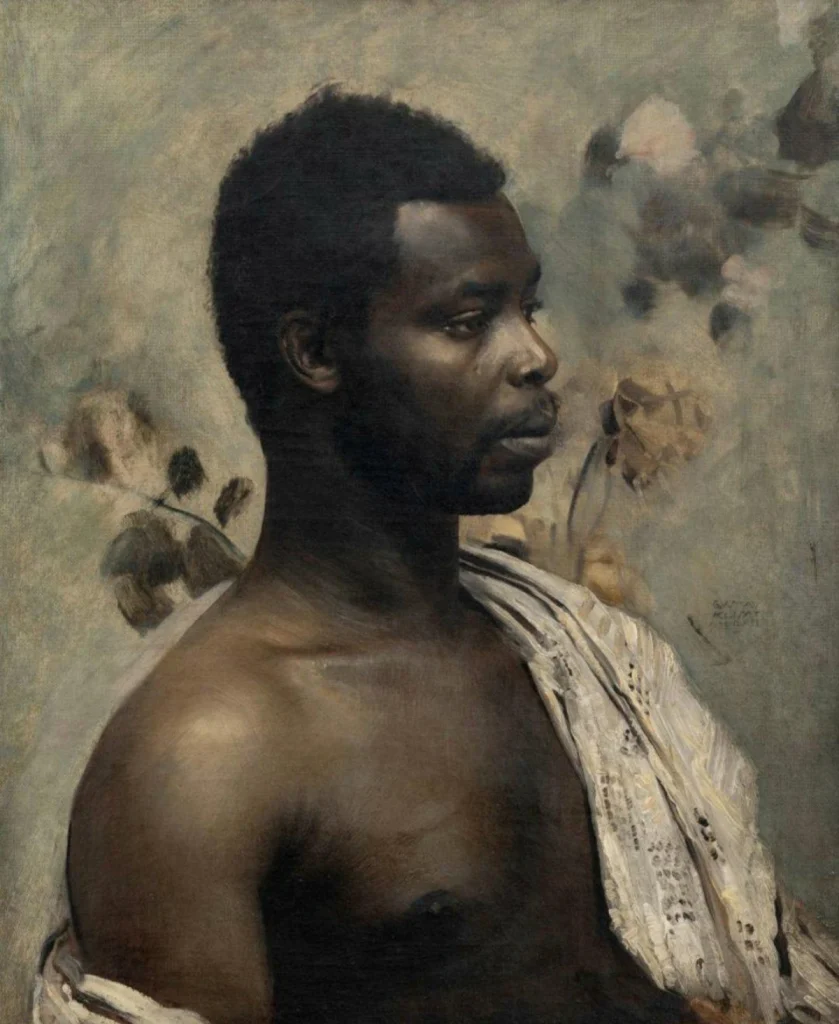 Gustav Klimt. Prince William Nii Nortey Dowuona (1897), Oil on canvas. Courtesy - Reddit
