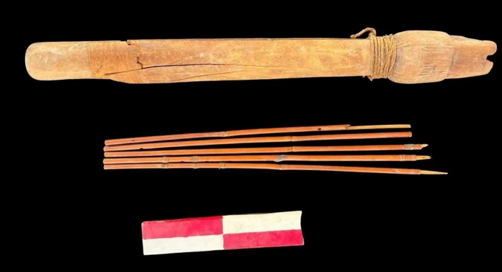 Items discovered in the tombs. Courtesy - Egypt Ministry of Tourism and Antiquities (via AP)
