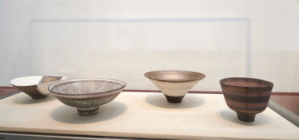 Lucie Rie's pots Courtesy - University of Cambridge
