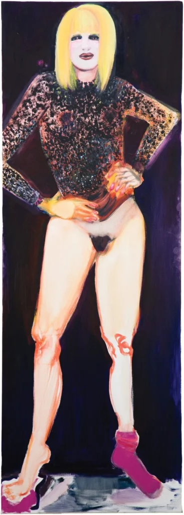 Marlene Dumas, Miss January (1997). Courtesy - The Rubell Museum