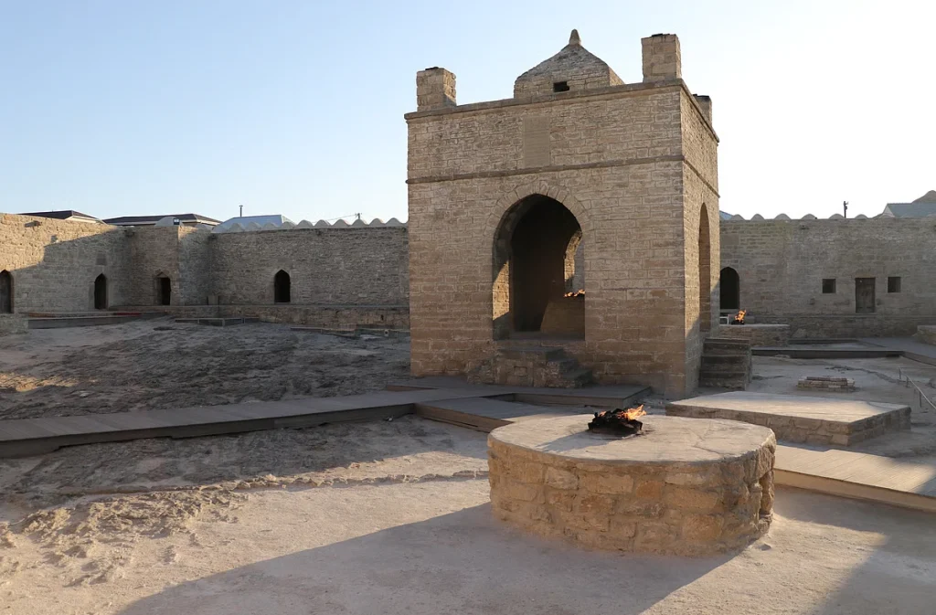 The Fire Temple of Baku in Azerbaijan Courtesy - Homegrown