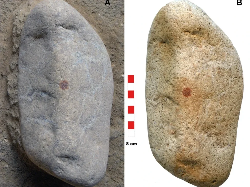The dig team noticed there was something odd about the stone while excavating on the outskirts of Segovia. Courtesy - Álvarez-Alonso et al
