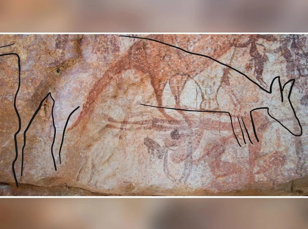 a four legged animal Courtesy - Archaeology News Online Magazine