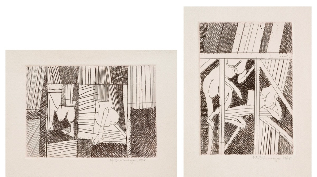 Untitled, K.G Subramanyan, Image Courtesy: Mutual Art