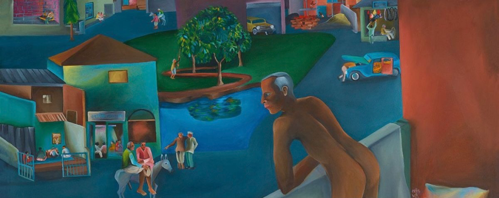 'You Can't Please All' by Bhupen Khakhar, Image Courtesy: The Conversation