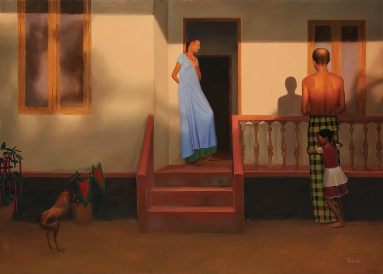 The Shadows of Absence: Tom Vattakuzhy’s First Solo Exhibition in India