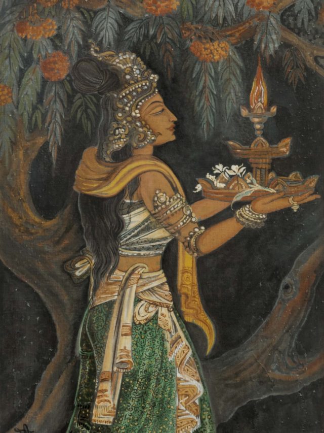 Gouri Bhanja_Untitled_Tempera_20.75 x 9.75 inches