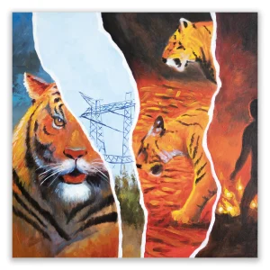  Tyger Tyger Burning Bright, A Solo Show by Virenpratap Singh Bhaika