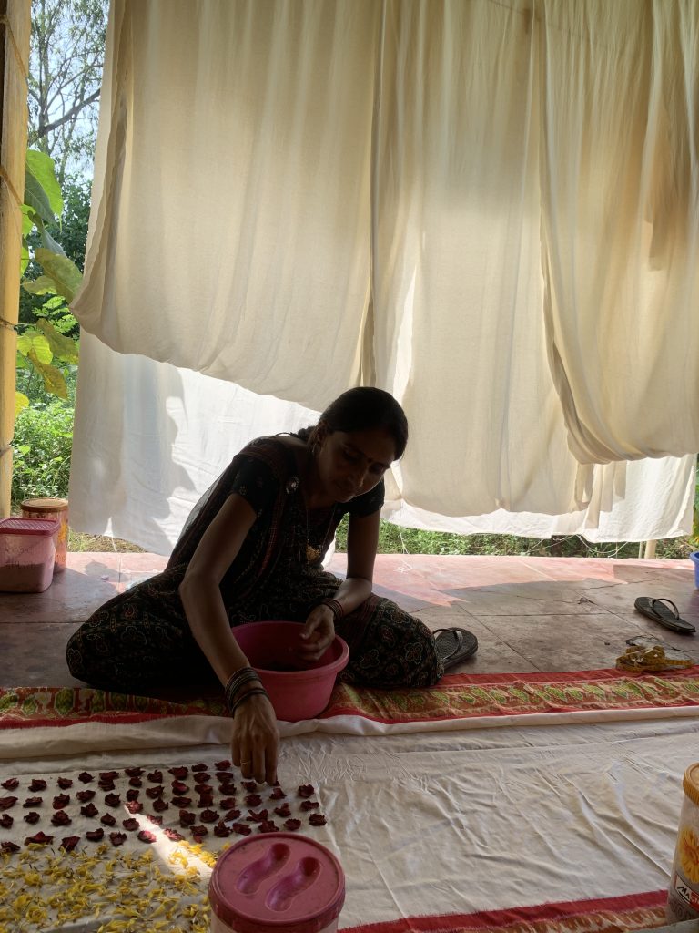indian cotton hanging