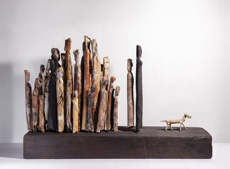 A Line in the Earth Works by Hasseena Suresh & Pradeep Thalawatta
