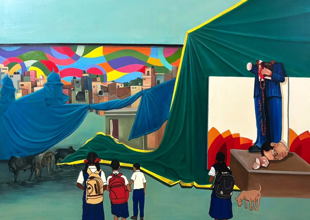 Ideal vs Reality, Mohd Intiyaz, Image Courtesy; Method Art Gallery