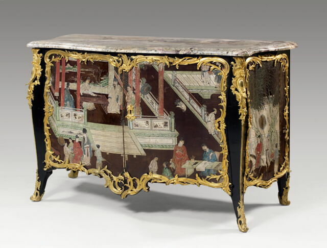 Commode- Carel, Jacques Philippe, Musée du Louvre