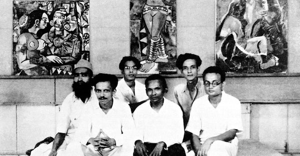 Photo of the members of the Progressive Artists Group