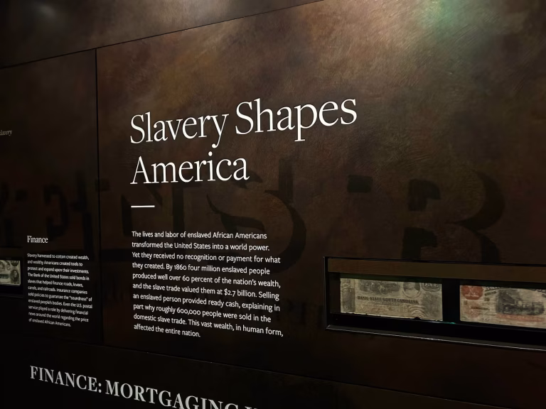 Trump Says the Smithsonian Focuses Too Much on ‘How Bad Slavery Was’