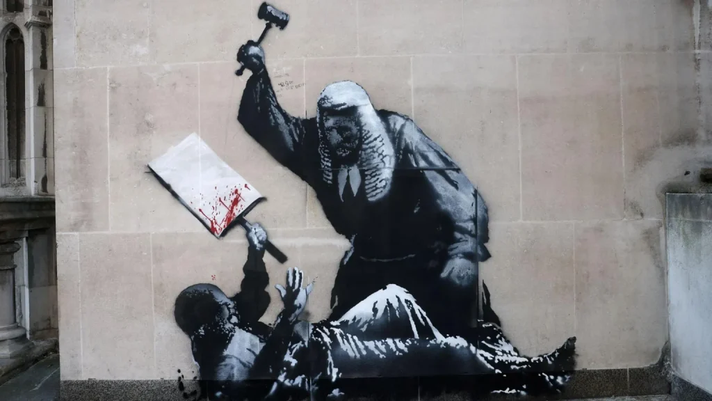 Original Banksy Mural