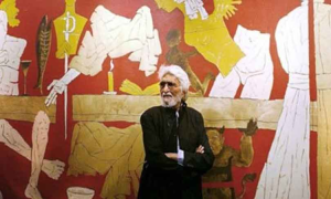 The Return of a Masterpiece: MF Husain’s Monumental WHO Mural Emerges from Six Years in Storage