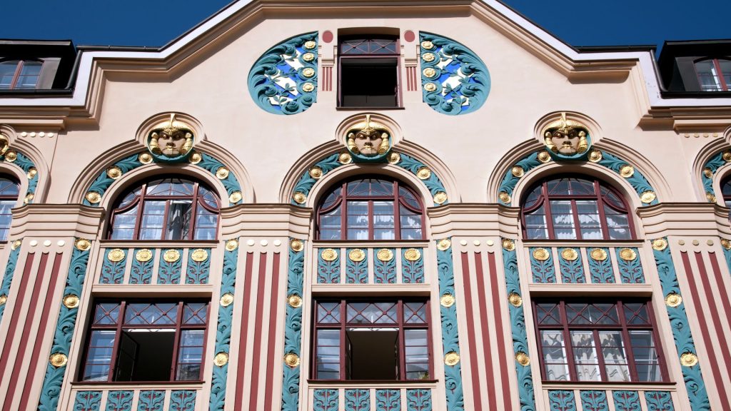 Jugendstil- Building in München, Germany