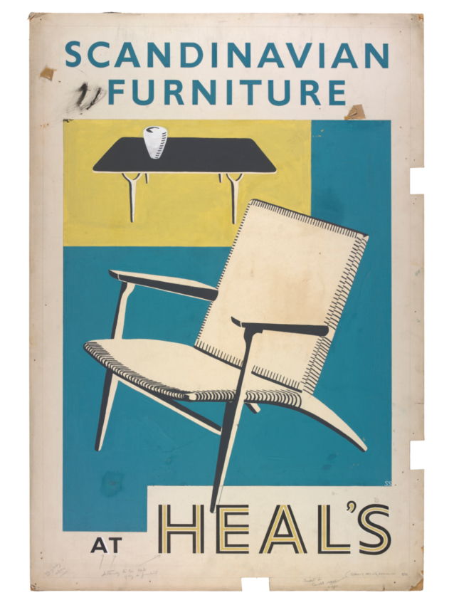 Scandinavian Furniture At Heal's Poster