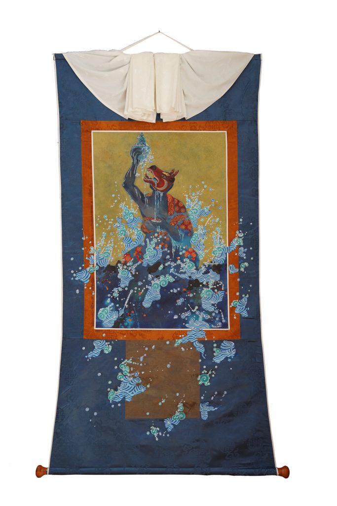 Thirst, Acrylic on Canvas, Image Courtesy: Threshold Gallery