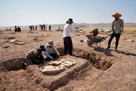 2,300 Year Old Tombs Surfaces as Historic Drought in 90 Years Drains Reservoirs
