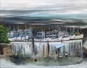 Voyage of the Soul: Remya Brijesh’s Solo Exhibition at Bikaner House