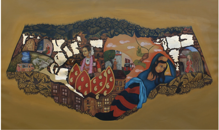 Re-membering Through Performance and Thread: Jyoti A Kathpalia Curates “Ski(e)n”, Showcasing RCA Alumni