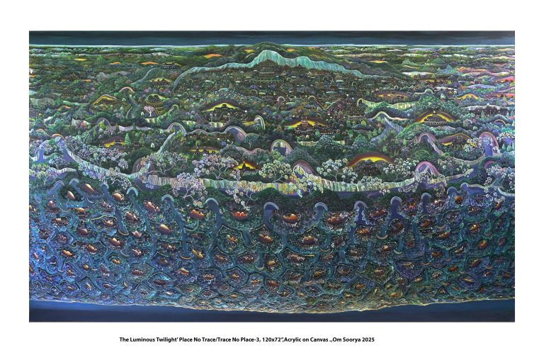 Om Soorya’s Solo Exhibition “Place No Trace / Trace No Place: The Luminous Twilight” Set to Open in Delhi