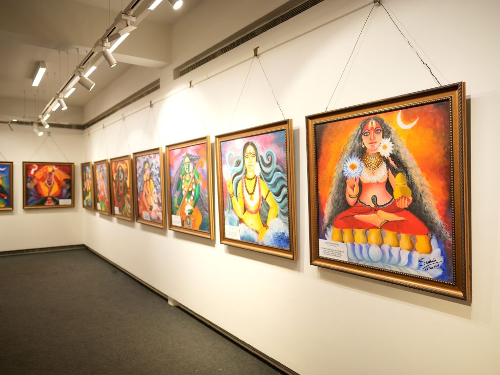 Ekaa: The One Exhibition of 64 Yogini paintings by Dr. Beena S Unnikrishnan