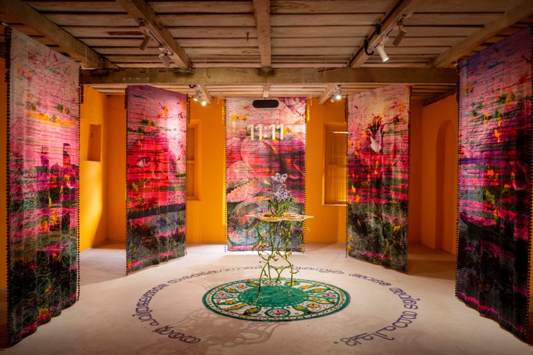 French Artist Shivay La Multiple Reimagines Nature’s “Invasive” Beauty at Kochi Biennale