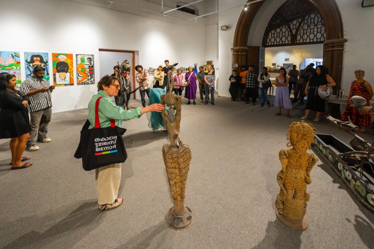 Kochi muziris Biennale Launches Ghetto Biennale with Spectres of History (2025) by Atis Rezistans