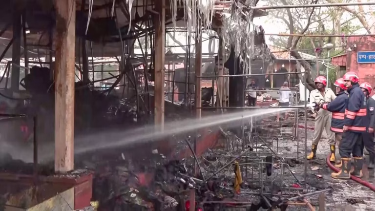 Devastating Fire Guts Dastkar Bazaar: Artisans’ Livelihood in Danger