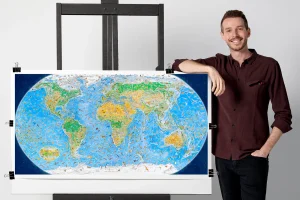 Wild World: An Animal Map of the Planet by Anton Thomas