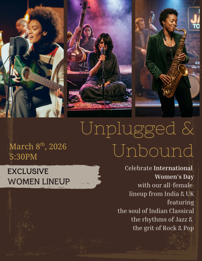 Musical evening with Dextrus - Unplugged & Unbound:  From Ragas to Rock  